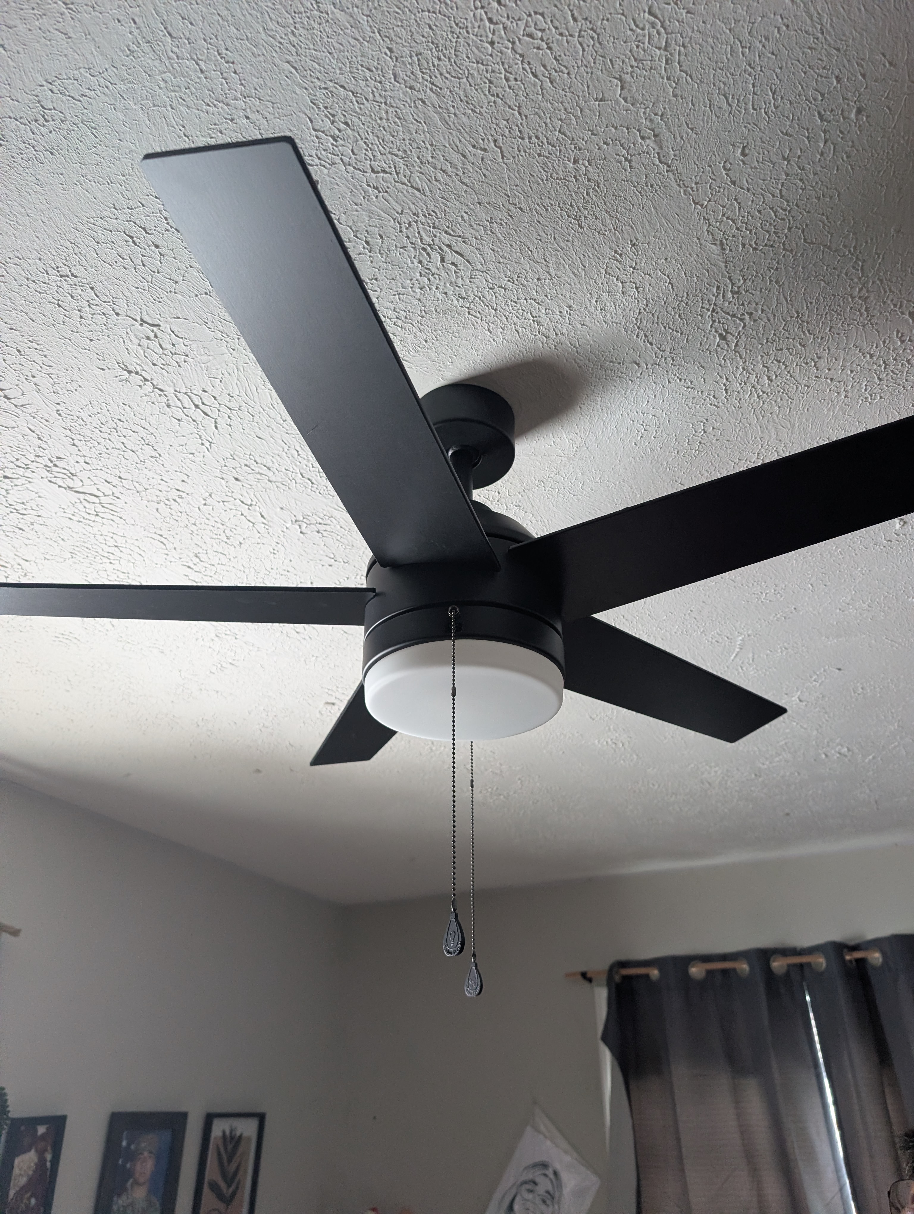 Ceiling fan replacement project